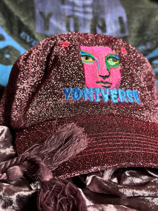 Yoni Hat sparkle pink