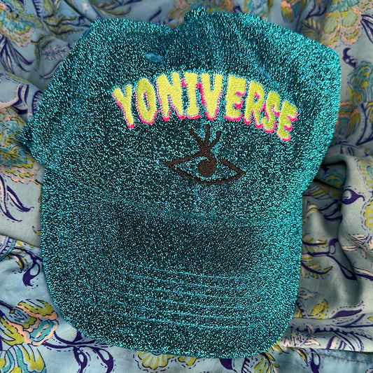 That Yoni Sparkle hat blue